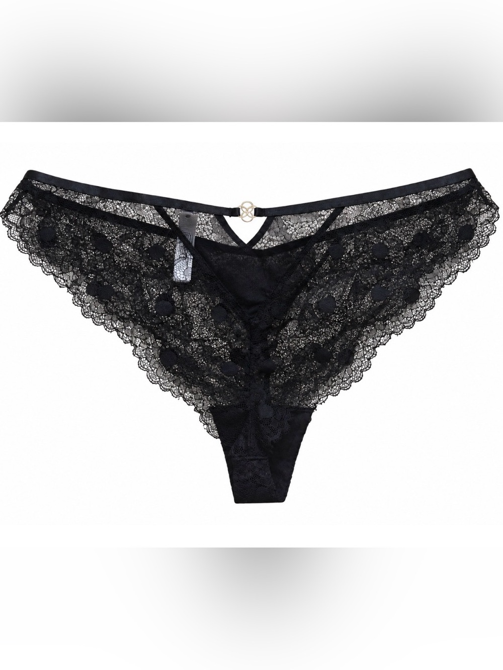 NWT Elam Black Lace Underwear Size XL